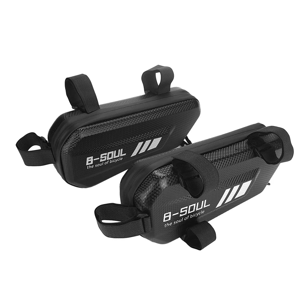 B-SOUL Electric Bike Hanging Bag Motorcycle Side Bags Waterproof Moto Engine Pack Hard Shell Bags Mountain Bike Triangle Pouch